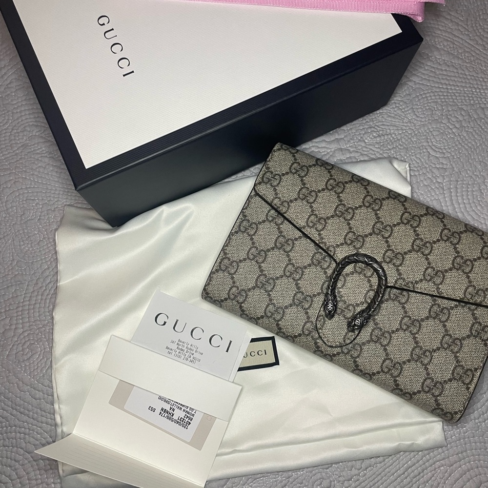 Dionysus GG supreme chain wallet